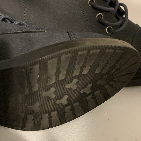 Madden Girl Navy Blue Suede Leather boots - Picture 6 of 6